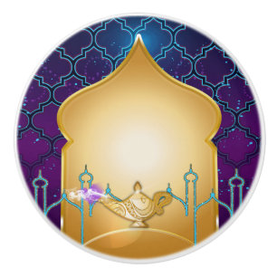 Arabisch Nacht Magische Lamp Moroccan Bedroom Keramische Knop