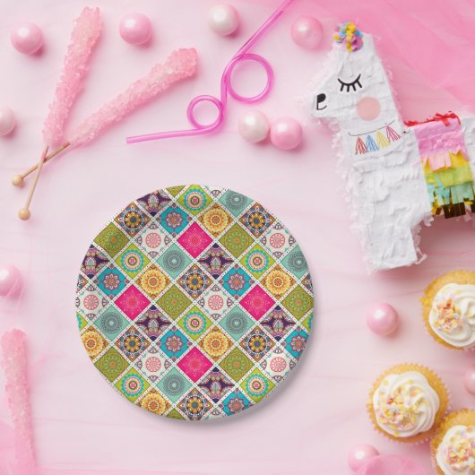 Arabisch nachtenthema Marokkaanse diner Papieren Bordje (Feest)