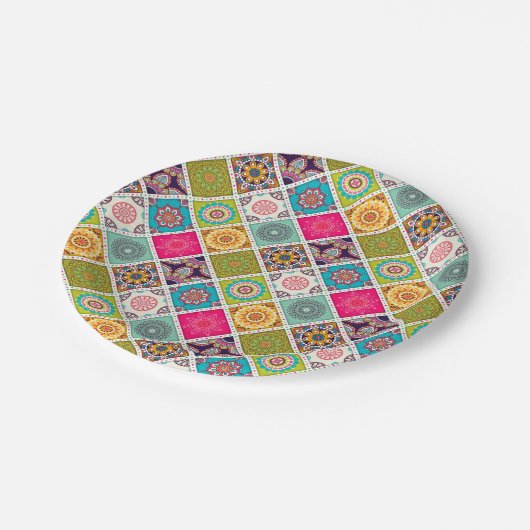 Arabisch nachtenthema Marokkaanse diner Papieren Bordje (Gekanteld)