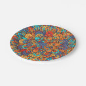 Arabisch nachtenthema Marokkaanse diner Papieren Bordje (Gekanteld)