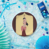 Arabisch nachtenthema Marokkaanse diner Papieren Bordje (Feest)