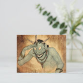 Arabisch Nights Genie van Edmund Dulac Briefkaart (Staand voorkant)