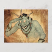 Arabisch Nights Genie van Edmund Dulac Briefkaart (Voorkant)