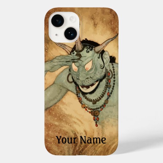 Arabisch Nights Genie van Edmund Dulac Case-Mate iPhone Case (Achterkant)
