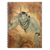 Arabisch Nights Genie van Edmund Dulac Notitieboek (Voorkant)