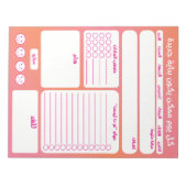 Arabisch om lijst te doen notitieblok (Voorkant)