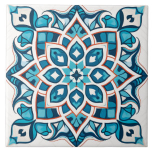 Arabisch ontwerp gestileerde thema tegeltje