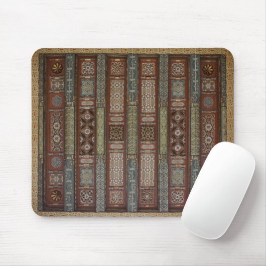 Arabisch oosterplafond - Mousepad Muismat (Met muis)