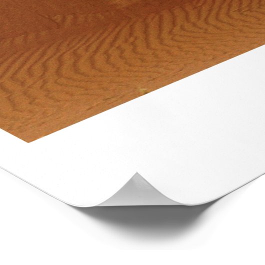 Arabisch op Sand Dune Poster (Hoek)