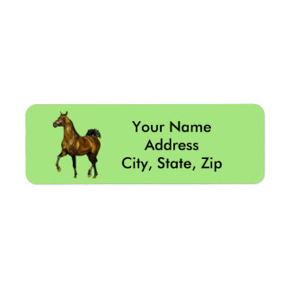 Arabisch paard etiket