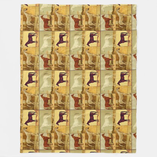  Arabisch paard Fleece Deken (Voorkant)