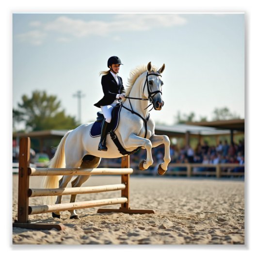 Arabisch paard foto afdruk (Voorkant)