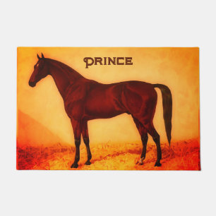Arabisch paard - gepersonaliseerd deurmat