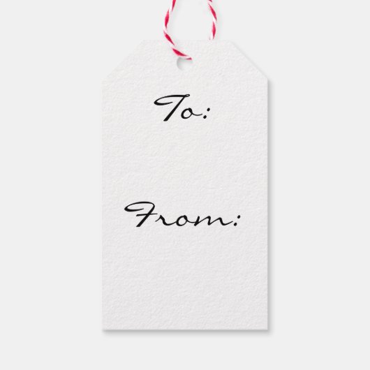 Arabisch Paard Gift Labels Cadeaulabel (Achterkant)