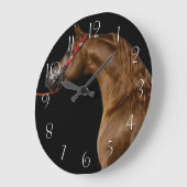 Arabisch paard grote klok (Hoek)