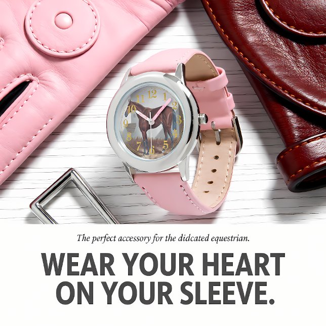 Arabisch paard horloge (Creator heeft geüpload)