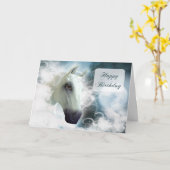 Arabisch Paard Kaart (Gele Bloem)