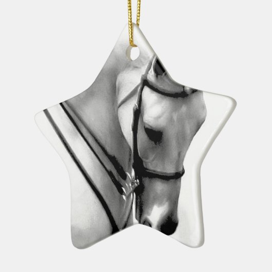 Arabisch paard keramisch ornament (Links)