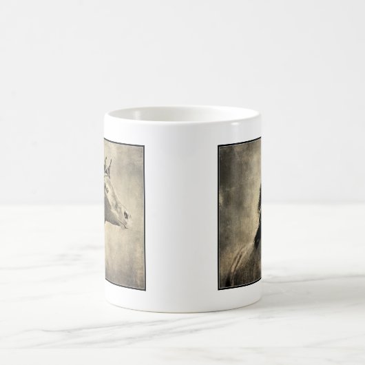 Arabisch paard koffiemok (Center)