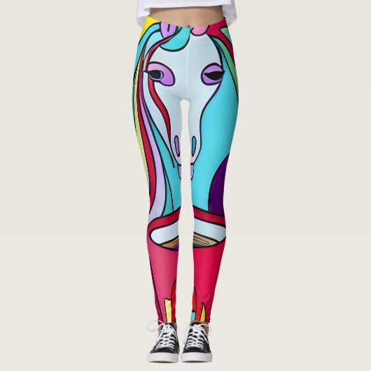 Arabisch Paard Leggings (Voorkant)