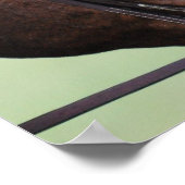 Arabisch paard met wit op het gezicht Poster (Hoek)