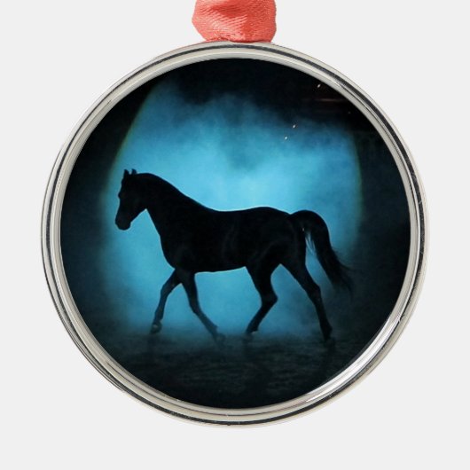 arabisch paard metalen ornament (Voorkant)