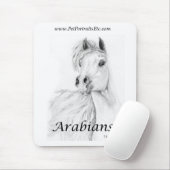 Arabisch paard muismat (Met muis)