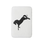 Arabisch Paard Silhouet Badmat (Voorkant Verticaal)