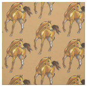 Arabisch paard stof (Swatch)