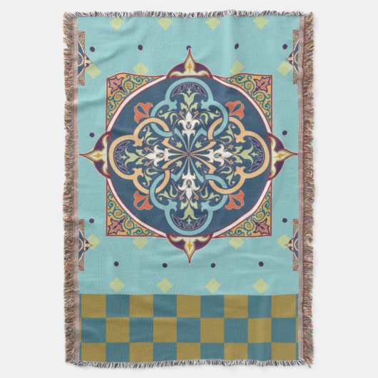 Arabisch patroon - Blanket Deken (Voorkant Verticaal)