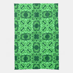 arabisch patroon - Emerald Green Kitchen T Theedoek