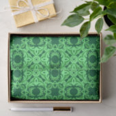 arabisch patroon - Emerald Green Tissuepapier (Geschenk)