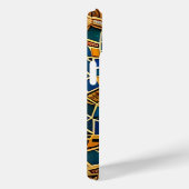 Arabisch patroon in beige en turquoise blauw Case-Mate iPhone case (Achterkant / Rechts)