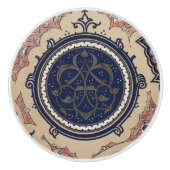  Arabisch patroon Keramische Knop (Voorkant)