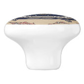  Arabisch patroon Keramische Knop (Zijkant)