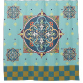 Arabisch patroon - Shower Curtain Douchegordijn (Voorkant)
