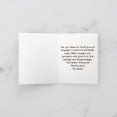 Arabisch Ramadan Mubarak Notitiekaartje (Binnen)