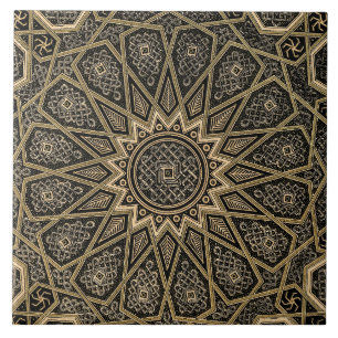 arabisch retro patroon tegeltje