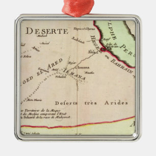 Arabisch schiereiland, Saudi-Arabië Metalen Ornament
