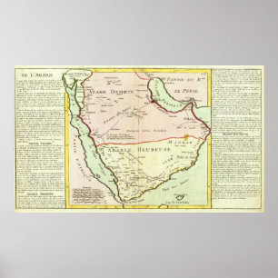 Arabisch schiereiland, Saudi-Arabië Poster