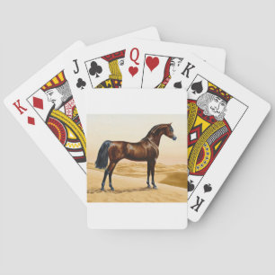 Arabisch Stallion Pokerkaarten