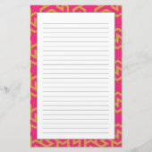 Arabisch Star-vormig patroon Briefpapier (Voorkant)