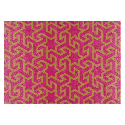 Arabisch Star-vormig patroon Snijplank (Voorkant)