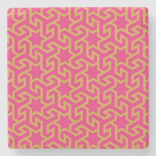 Arabisch Star-vormig patroon Stenen Onderzetter