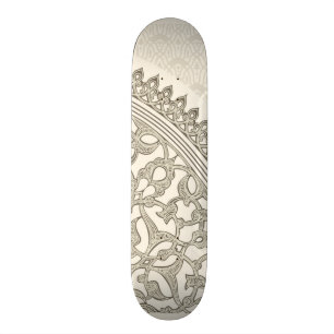 Arabisch stijlblad skateboard