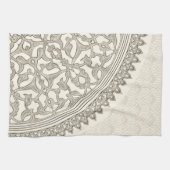Arabisch stijlblad theedoek (Horizontaal)