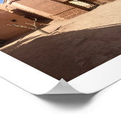 Arabisch stijlhuis poster (Hoek)