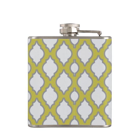 Arabisch stijlpatroon heupfles (Achterkant)