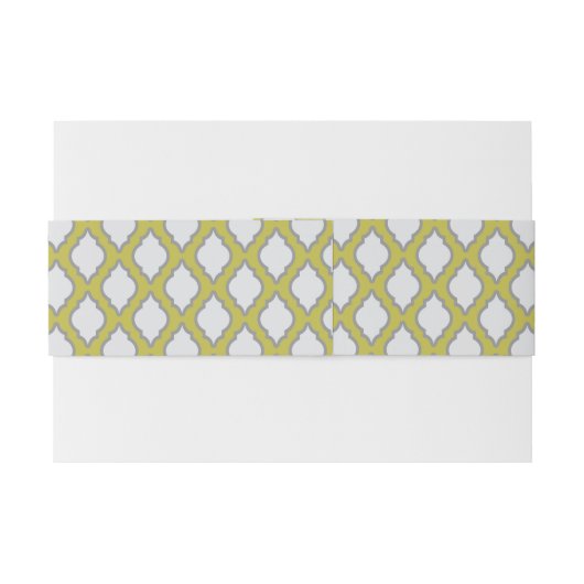 Arabisch stijlpatroon uitnodigingen wikkel (Achterkant Voorbeeld)