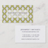 Arabisch stijlpatroon visitekaartje (Voorkant / Achterkant)